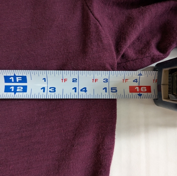 Maurice's Deep Purple Shirt With Crochet Details - Picture 11 of 13